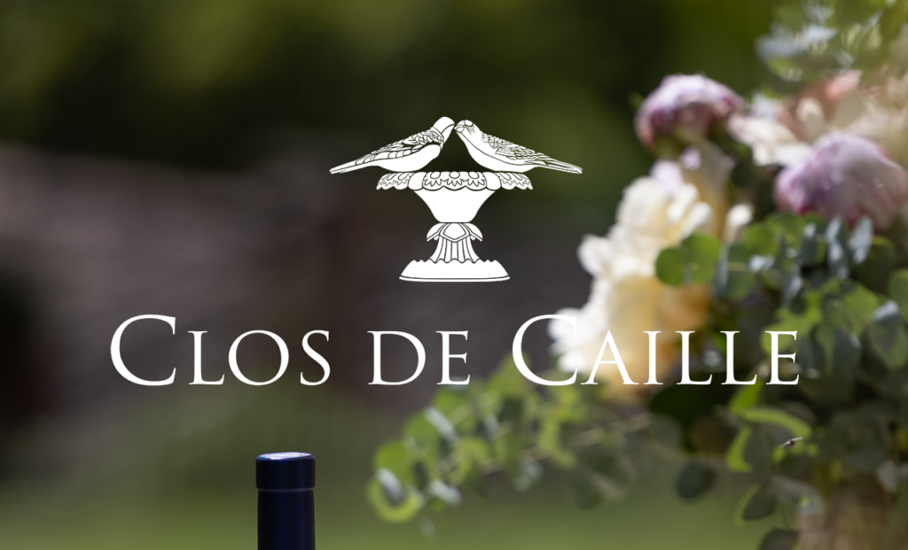 Bannière bloc logo Clos de Caille