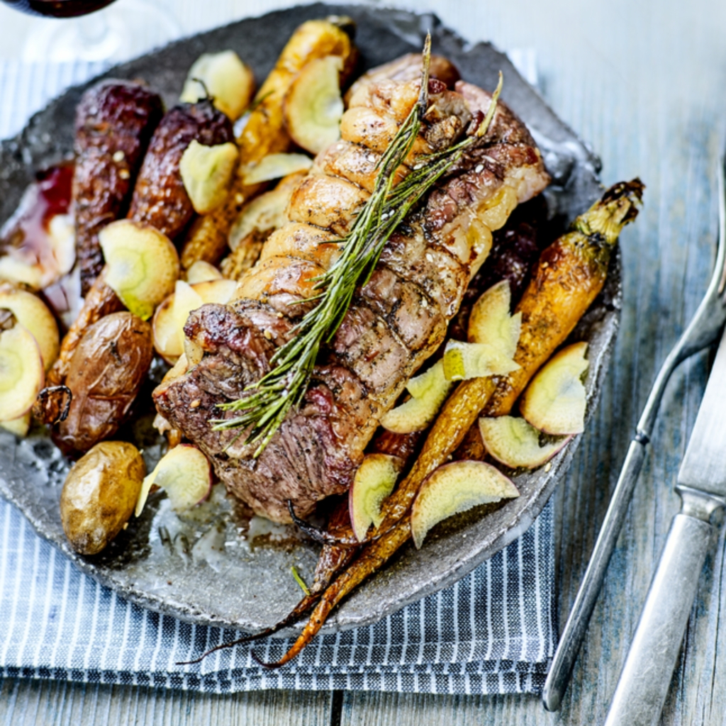 Recette Pâques - Accords mets et vins CdC - Carré